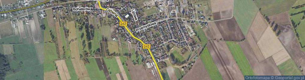 Zdjęcie satelitarne Wąska ul.